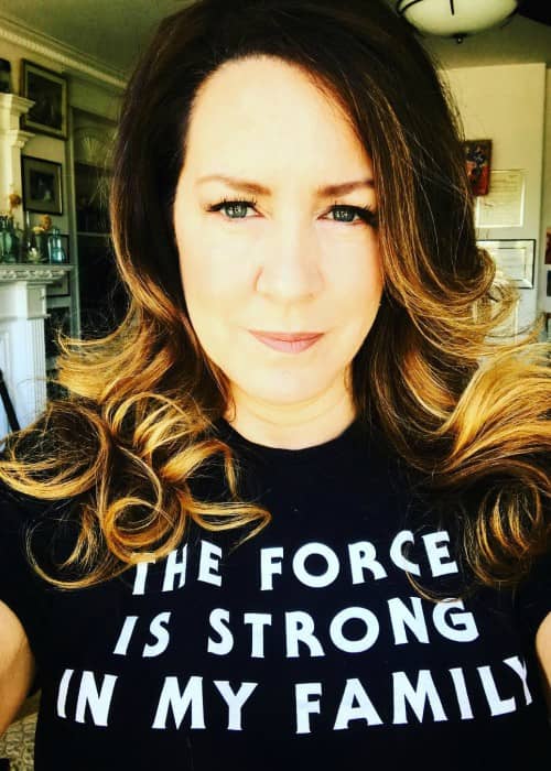 Joely Fisher in an Instagram selfie as seen in May 2018