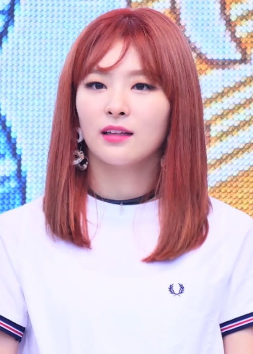 Kang Seul-gi at Pyeongchang Smiley Radio Show in September 2016