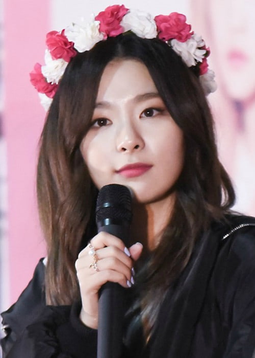 Kang Seul-gi at a fanmeet in Incheon in March 2016