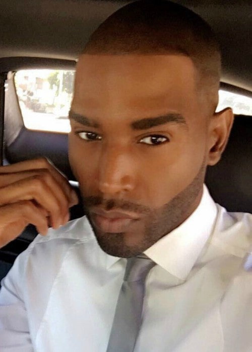 Karamo Brown in a selfie as seen in April 2017