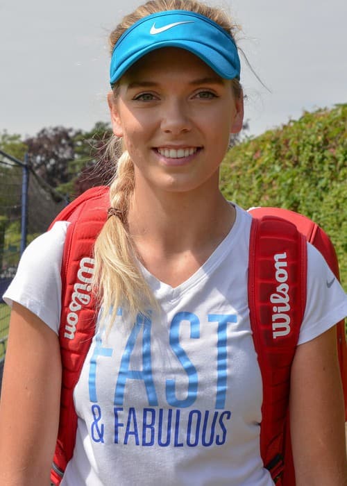 Katie Boulter as seen in June 2018