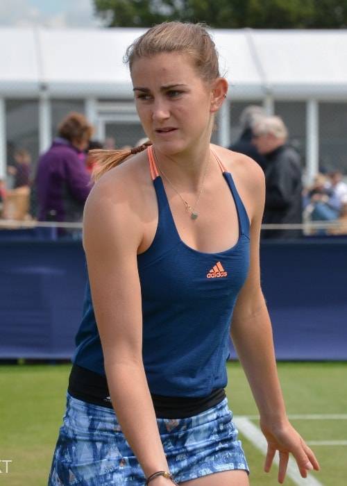 Katy Dunne as seen on June 2017