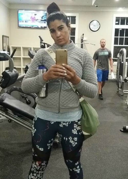 Kavita Devi in a selfie as seen in April 2018