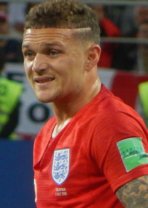 Kieran Trippier during the FIFA World Cup match in July 2018