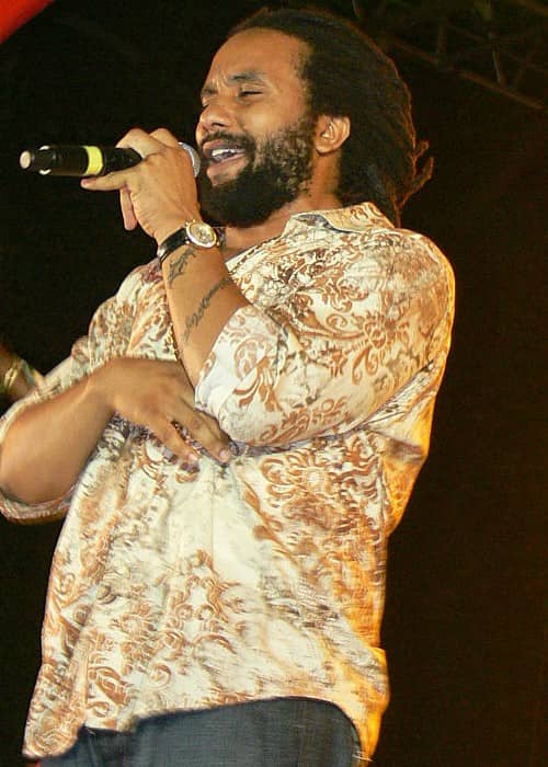 Ky-Mani Marley at Smile Jamaica Africa Unite in February 2008