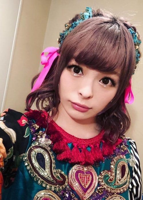 Kyary Pamyu Pamyu in an Instagram selfie in December 2017