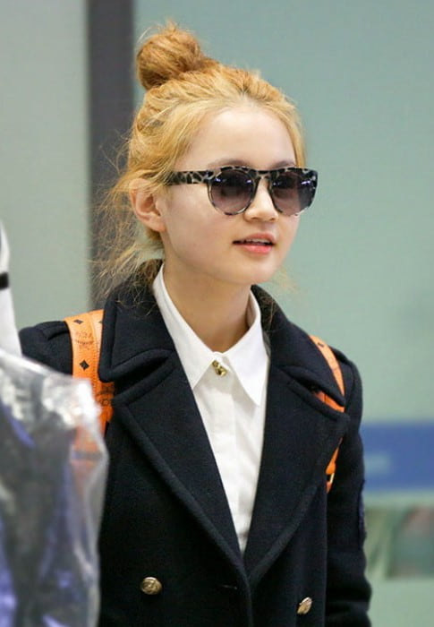 Lee Hi at Incheon Airport in January 2013