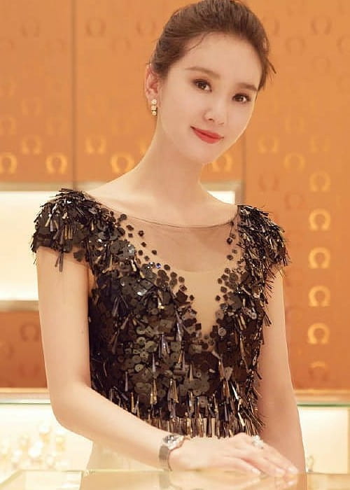 Liu Shishi in an Instagram post as seen in June 2018