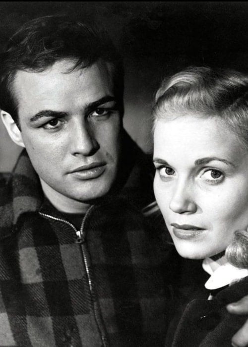 Marlon Brando with Eva Marie Saint
