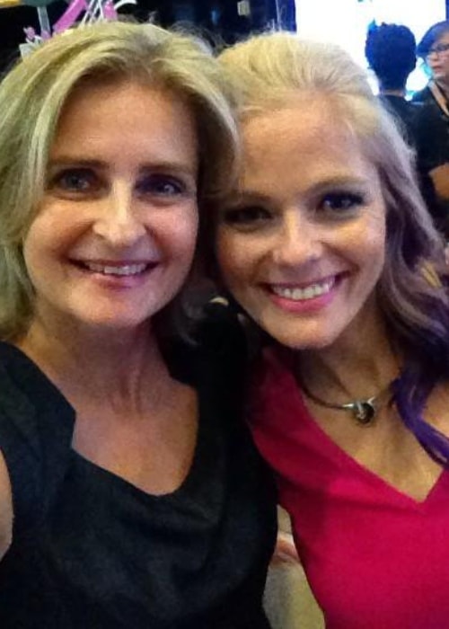 Meghan McCarthy (Right) with Cathy Weseluck in September 2014