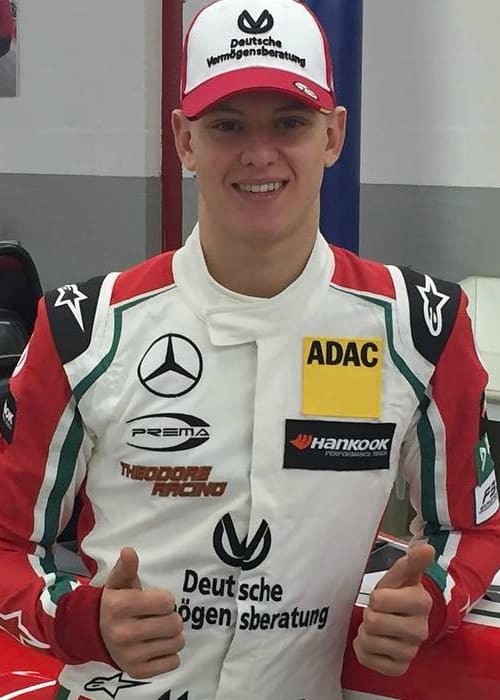 Mick Schumacher as seen in March 2017