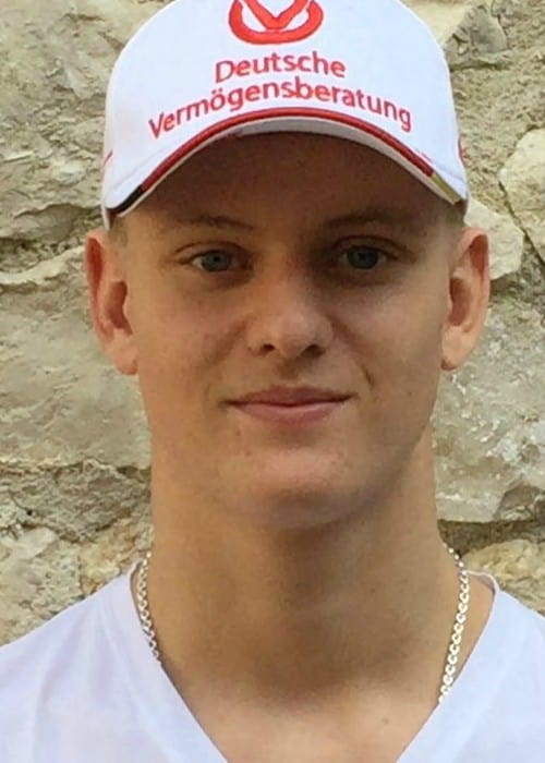 Mick Schumacher in an Instagram post as seen in October 2016