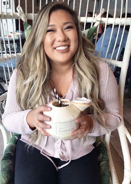 MissRemiAshten going all smiles in an Instagram picture clicked on her birthday in February 2017