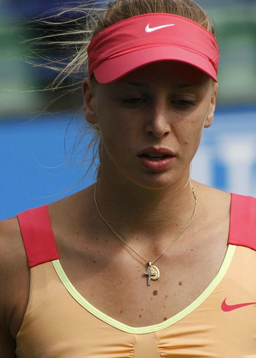 Naomi Broady at Aegon International Tennis in June 2012