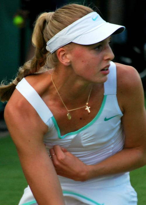 Naomi Broady during a match in June 2012
