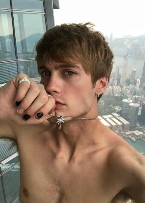 Neels Visser in a selfie in April 2018