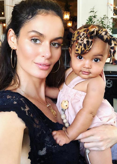 Nicole Trunfio with her daughter Gia Clark in July 2018