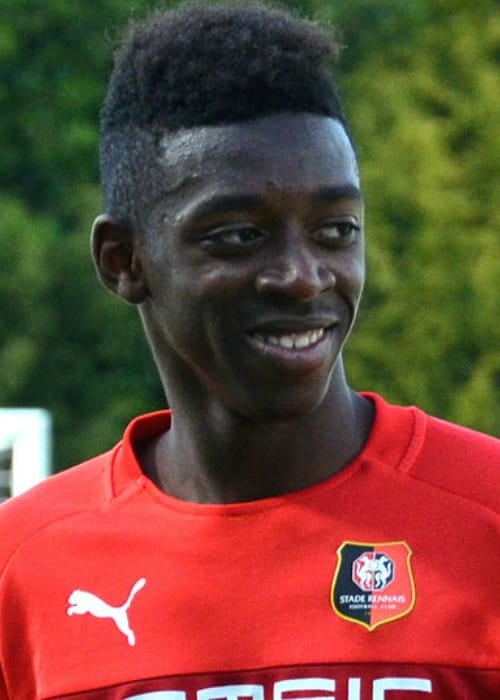 Ousmane Dembélé during a CFA2 match in May 2015