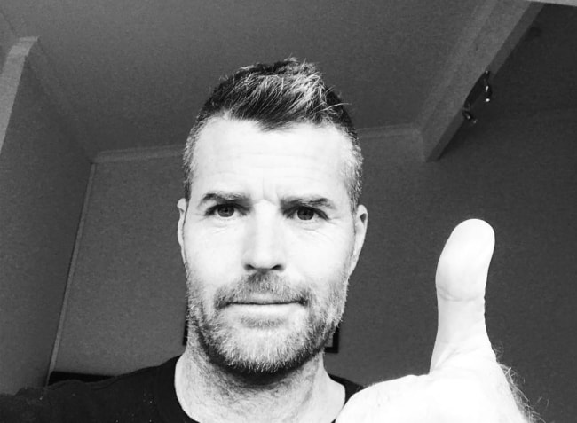 Pete Evans in a selfie in July 2018