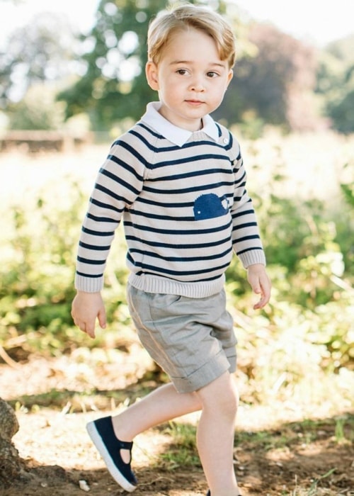 Prince George during a day-out