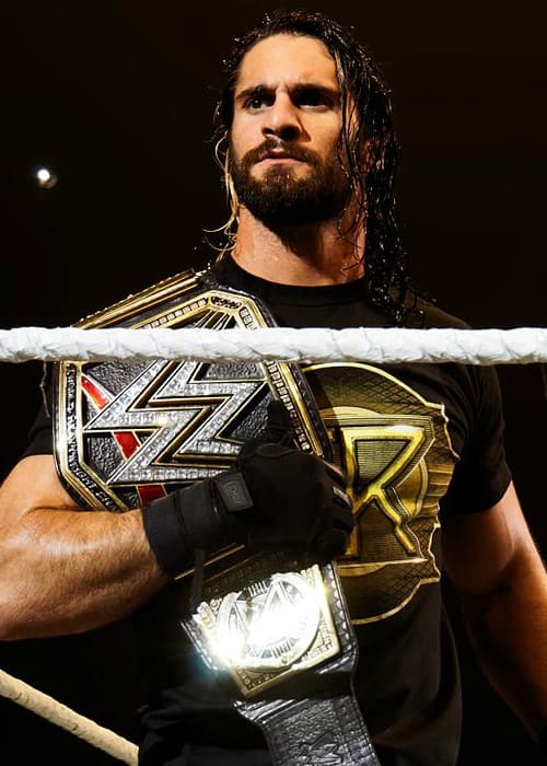 Seth Rollins as seen in April 2015