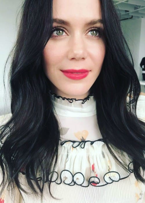 Tessa Virtue in an Instagram selfie as seen in April 2018