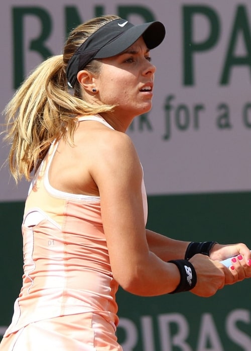 Viktoriya Tomova at the 2022 French Open