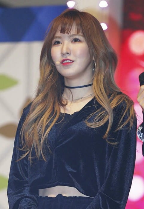 Wendy at Seoul Hoseo Technical College Admission Ceremony in March 2018