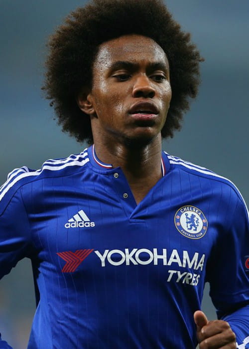 Willian during the Olimpiyskiy National Sports Complex Champions League in October 2015