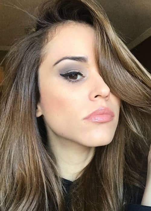 Yanet García in an Instagram selfie as seen in January 2018