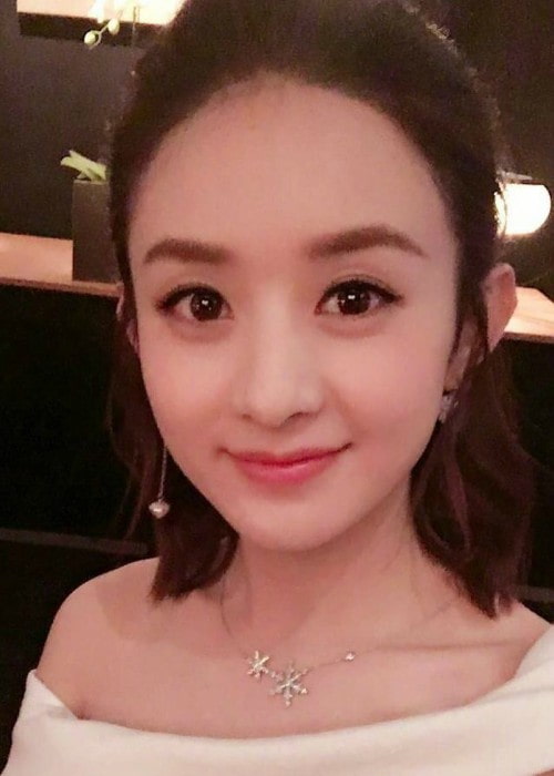 Zhao Li Ying in an Instagram selfie as seen in August 2017