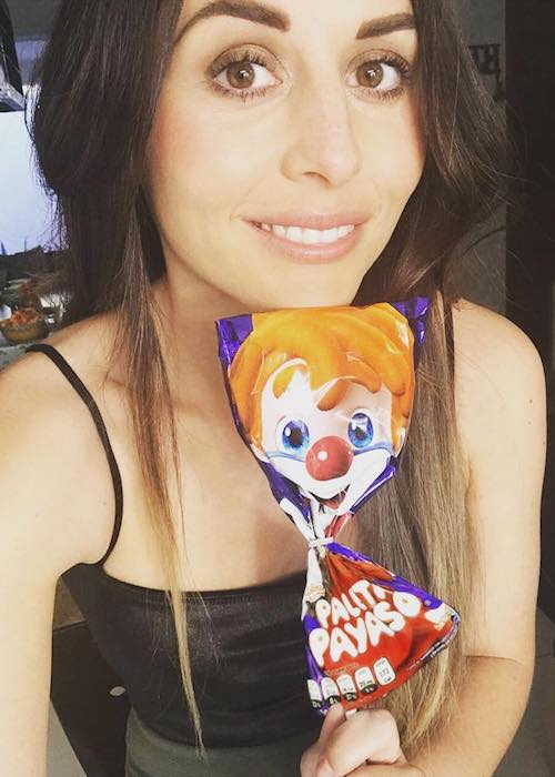 Zuria Vega in a February 2018 selfie