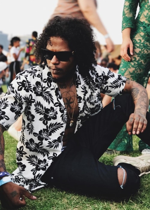 Ab-Soul at the Full Moon Fest in July 2017