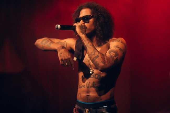 Ab-Soul while performing at The New Parish in Oakland in May 2017