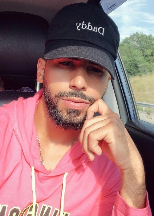 Adam Saleh in a selfie in July 2018