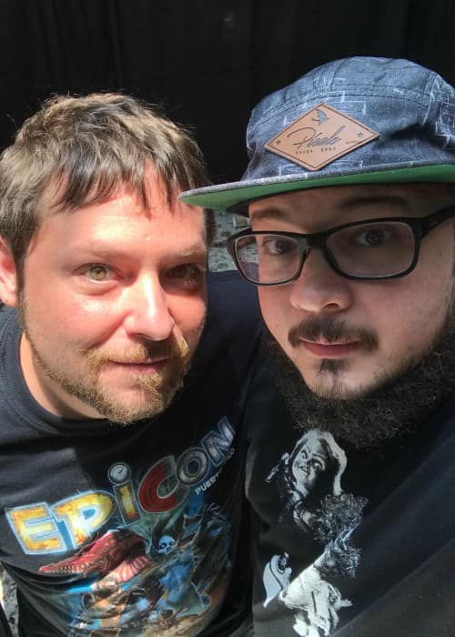 Alex Vincent (Left) and Juan Carlos Cruz Ventura in a selfie in August 2018