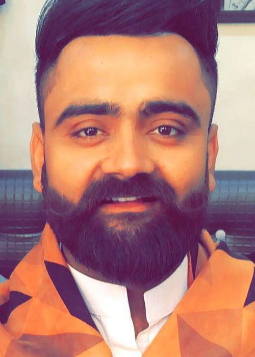 Amrit Maan in an Instagram post as seen in April 2018