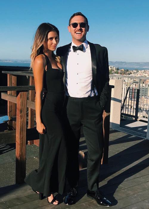 Anastasia Ashley with Abraham Ster at The Olympic Club in October 2017