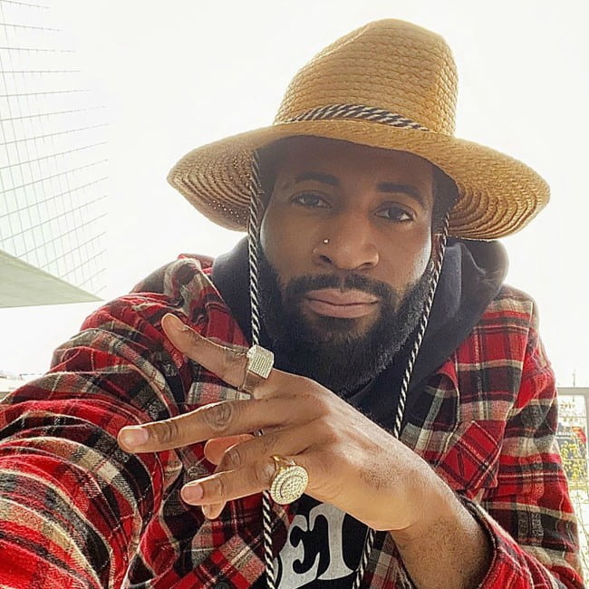 Andre Drummond in a selfie in May 2020