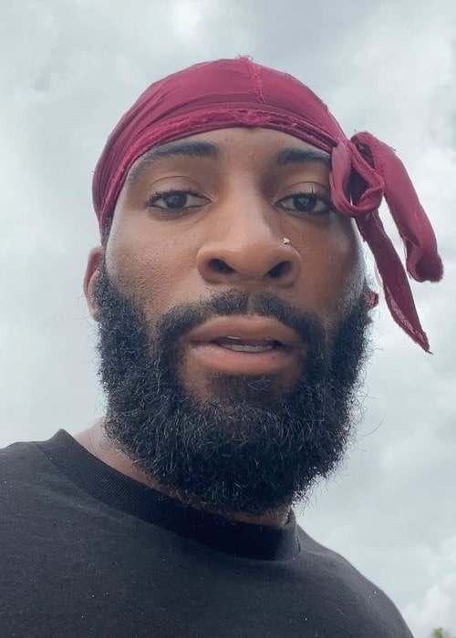 Andre Drummond in an Instagram selfie as seen in May 2020