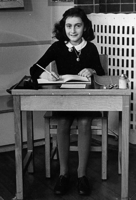 Anne Frank as seen in 1940