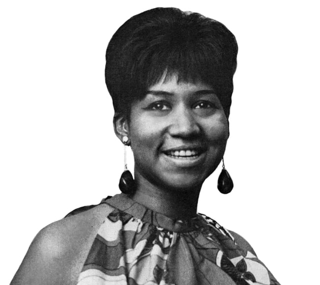 Aretha Franklin as seen in July 1967