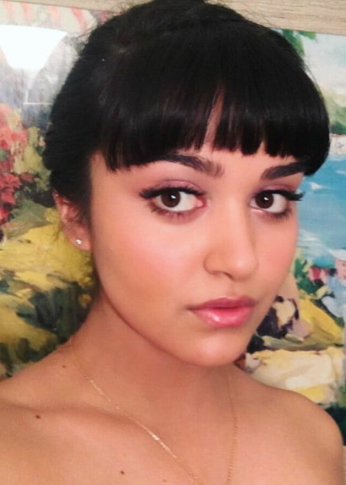 Ariela Barer in a selfie as seen in August 2016