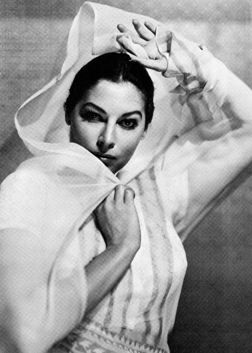 Ava Gardner looking fiercely confident in a still