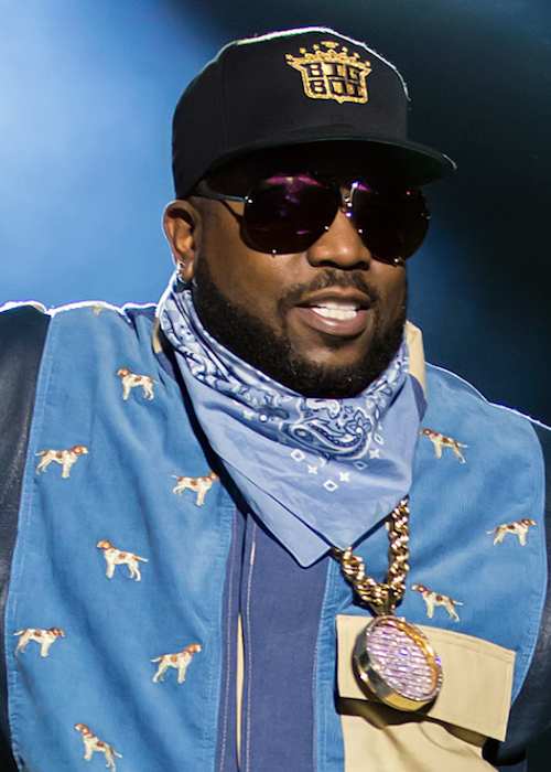 Big Boi performing at Outkast 2014