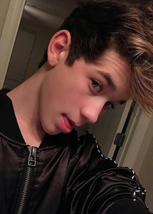 Brandon Rowland in a birthday selfie in September 2017