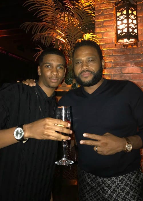 Brett Gray (Left) and Anthony Anderson as seen in May 2018