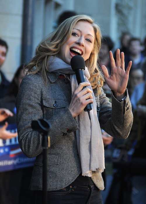 Chelsea Clinton at Philadelphia, USA in 2008