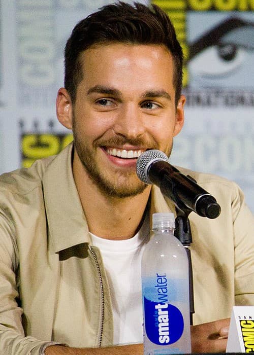 Chris Wood at San Diego Comic-Con in July 2017