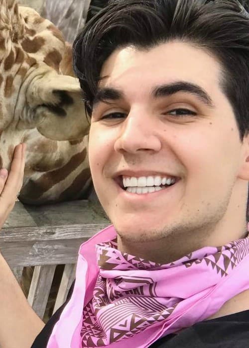 Christian DelGrosso in an Instagram selfie as seen in March 2017